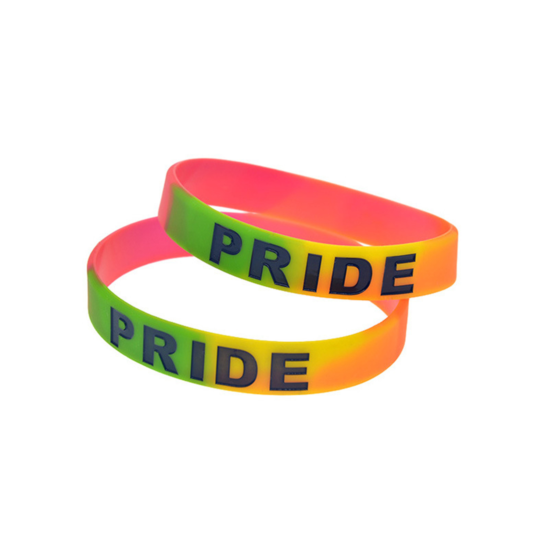 Elastic Rubber Bracelet Silicone Wristband 2