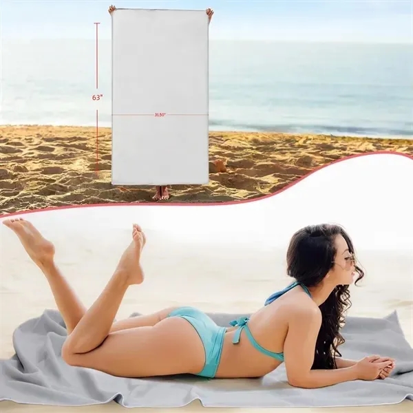 Quick-Dry Microfiber Beach Towel 4