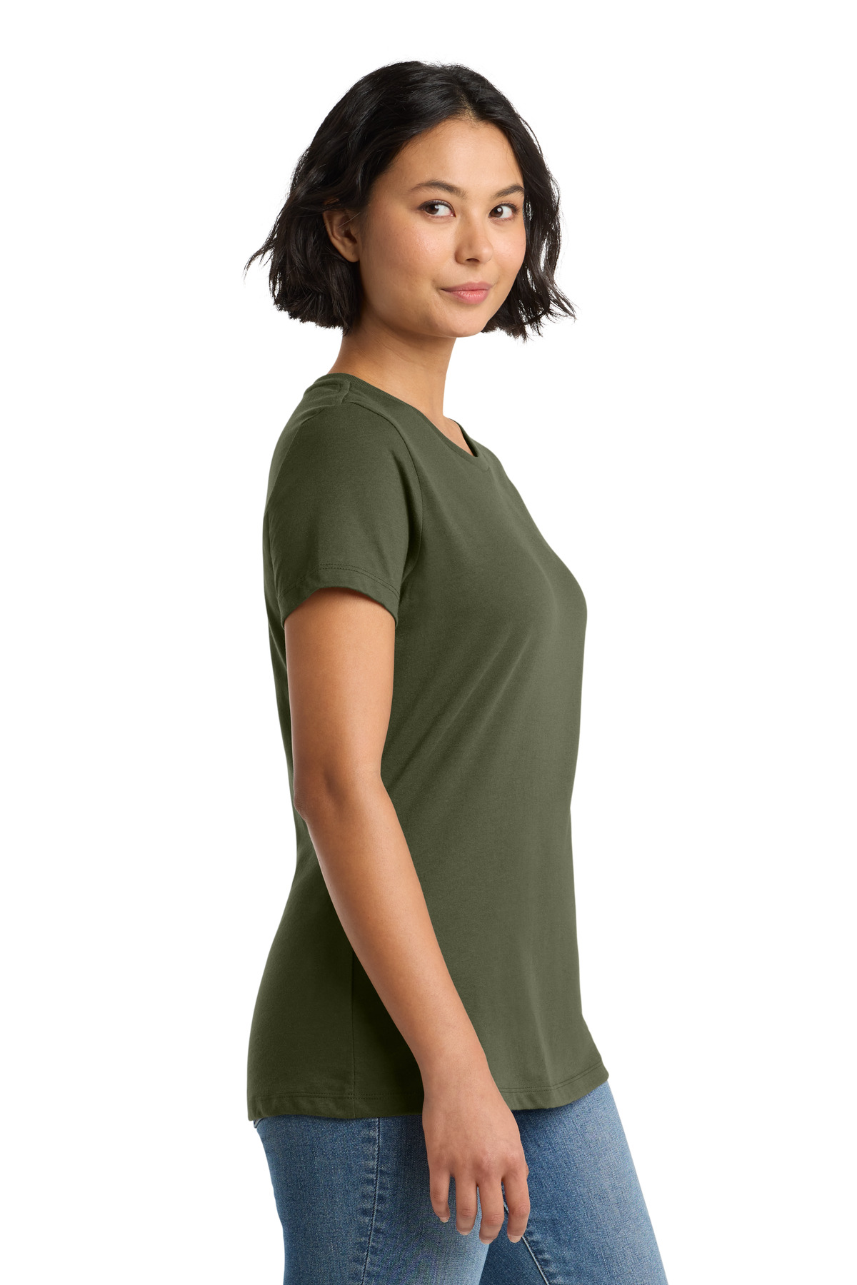 District Women's Perfect Weight Tee. DM104L 112