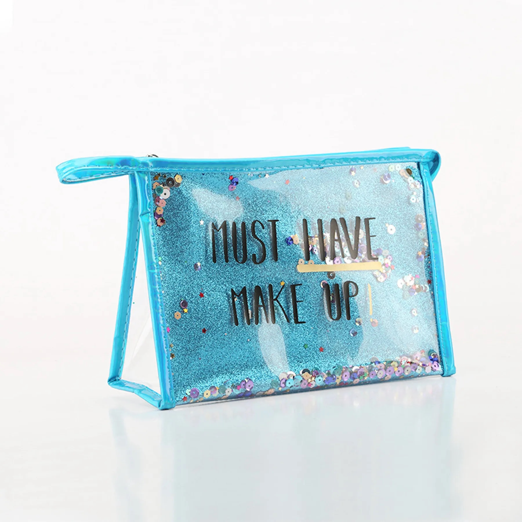 Fashion Creative Sequin Glitter Toiletry Pouch Cosmetic Bag 3