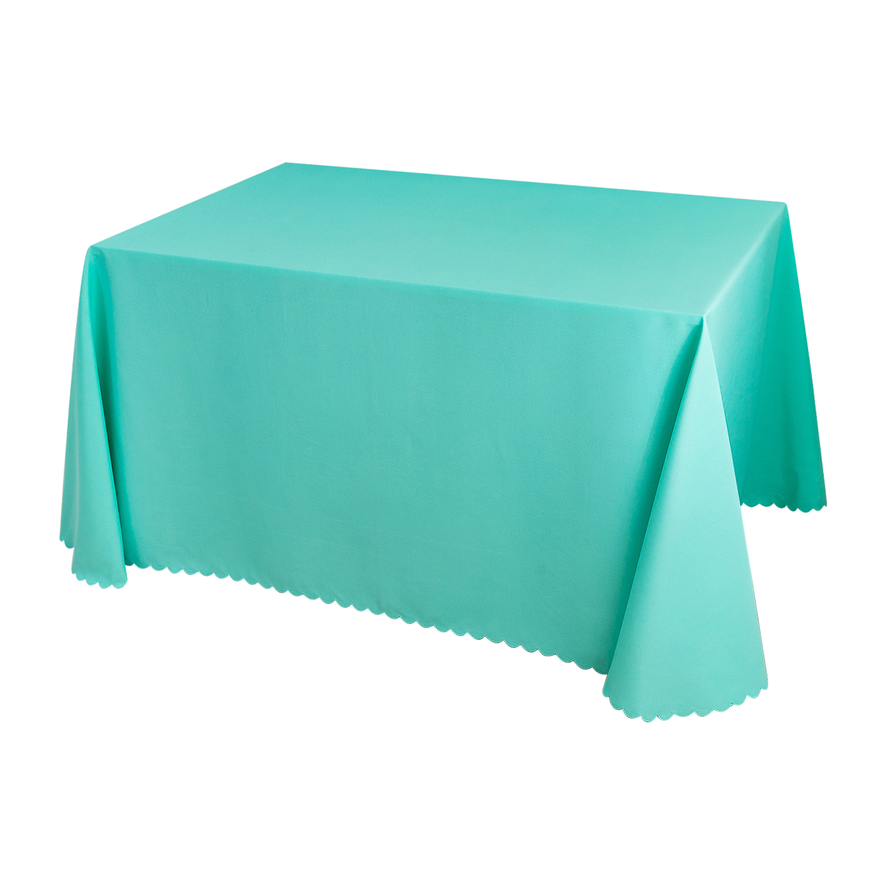Reusable Warp Knitted Full Color Printed 8' Table Throw (MOQ: 1pc) 15