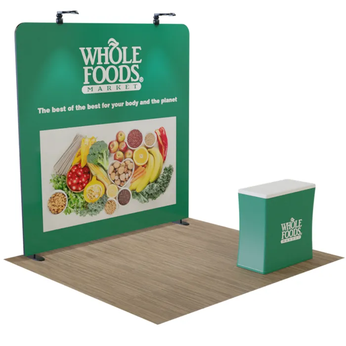 Zip Up Display Straight 10 ft 1