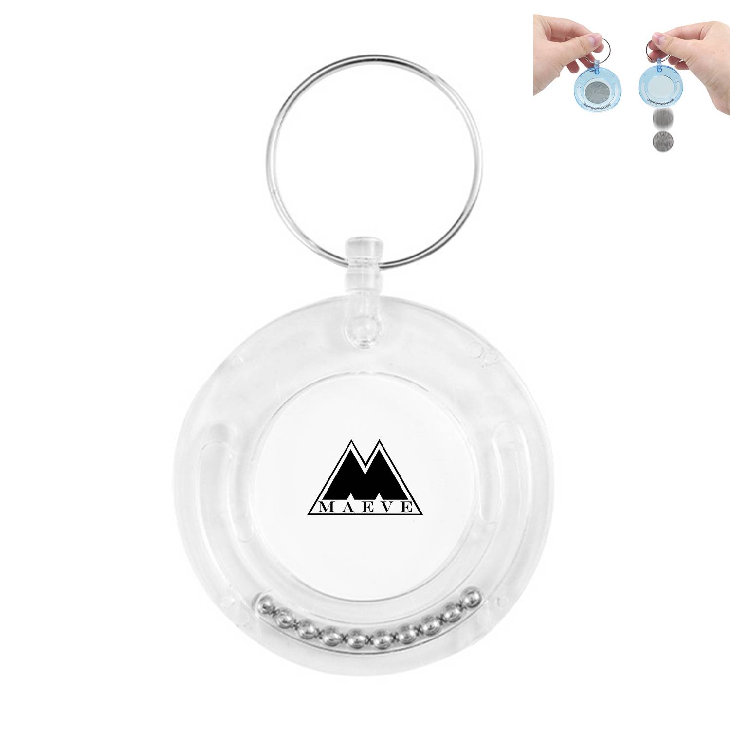 Magic Coin Keychain 5