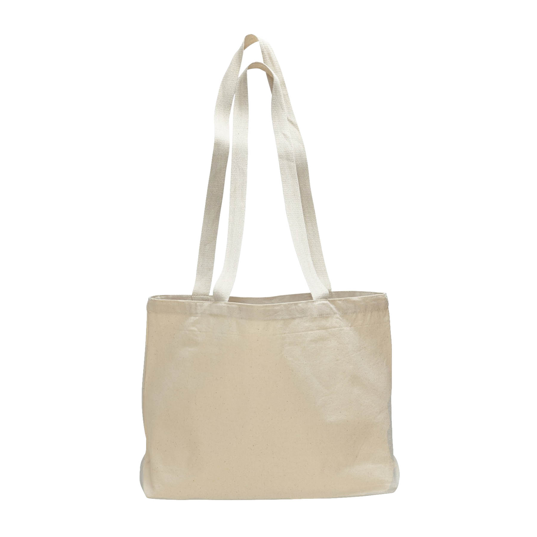 12 oz. Natural Color Cotton Canvas Large Messenger Bag_R138NBM 2
