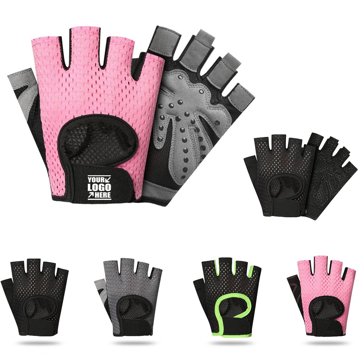 Sports Ventilated Weight Lifting Workout Gloves 2
