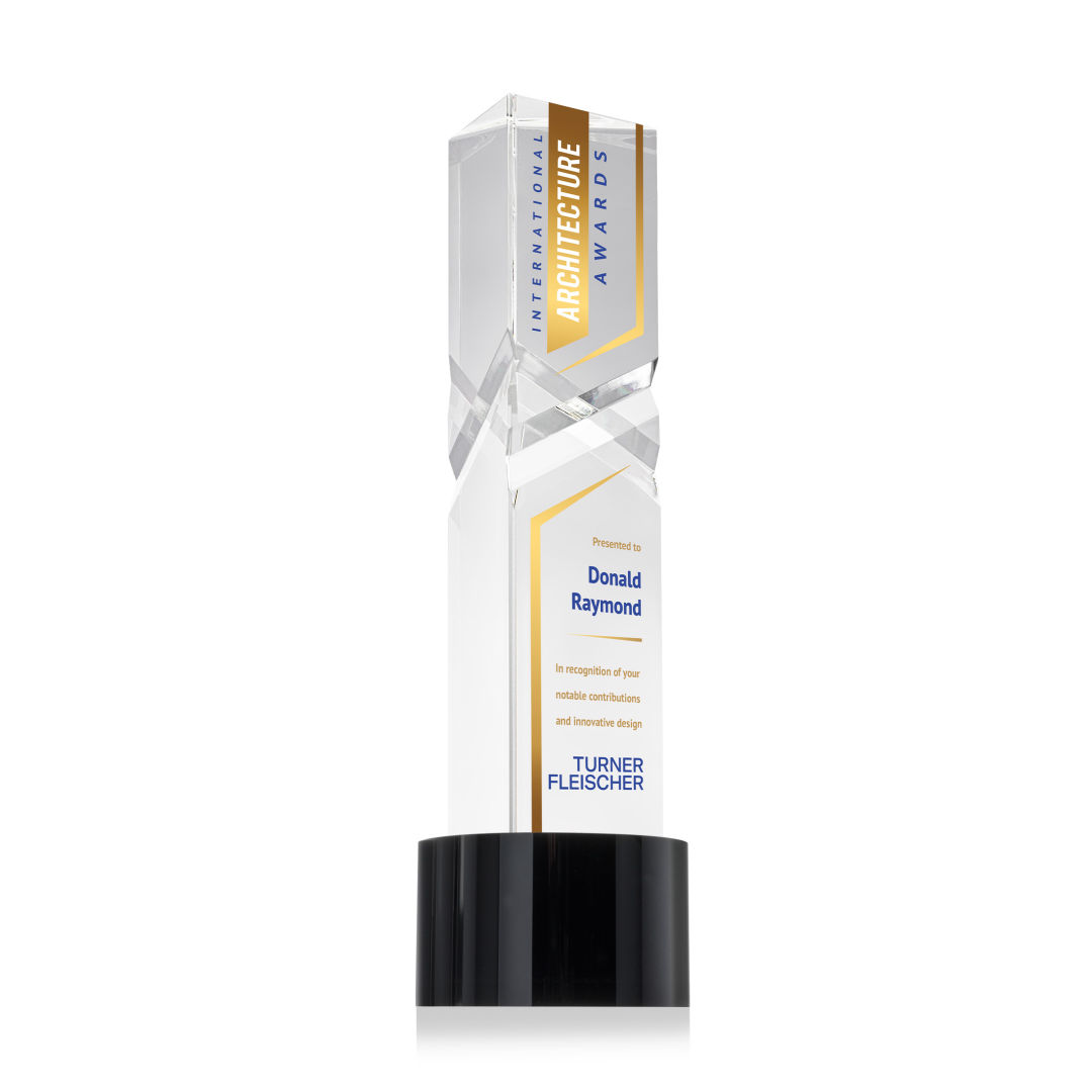 Oakham VividPrint™ Award on Marvel Base - Black 2