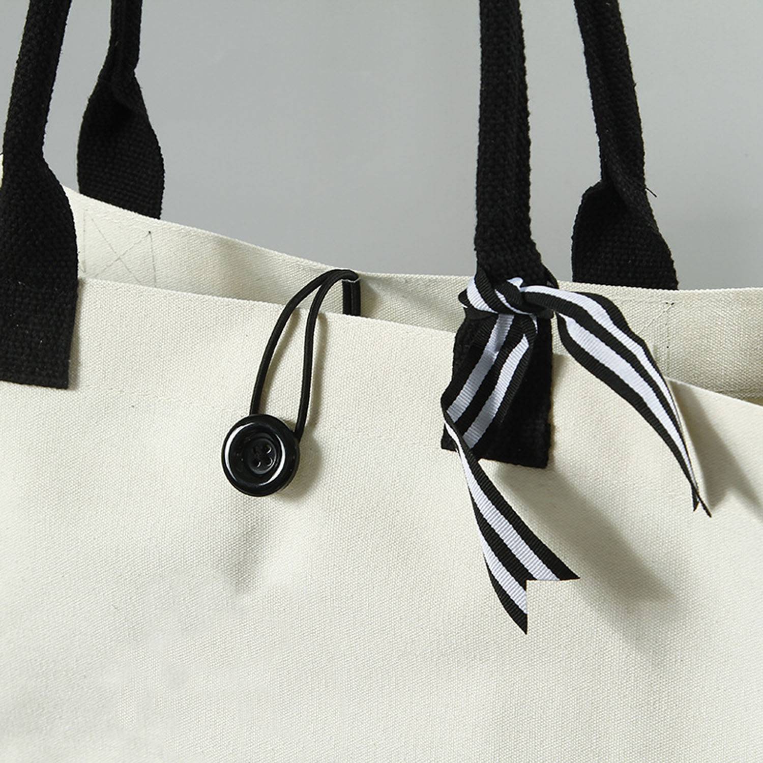 Canvas Tote Bag, custom tote bag with logo imprint 1