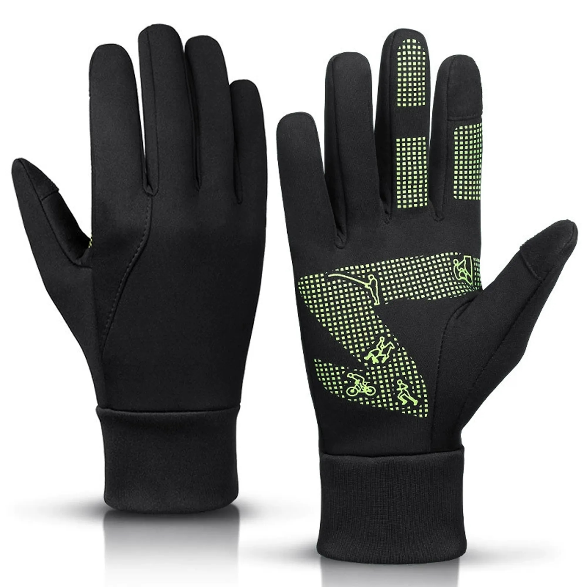 Touchscreen Anti-Slip Breathable Cycling Gloves MOQ100 3