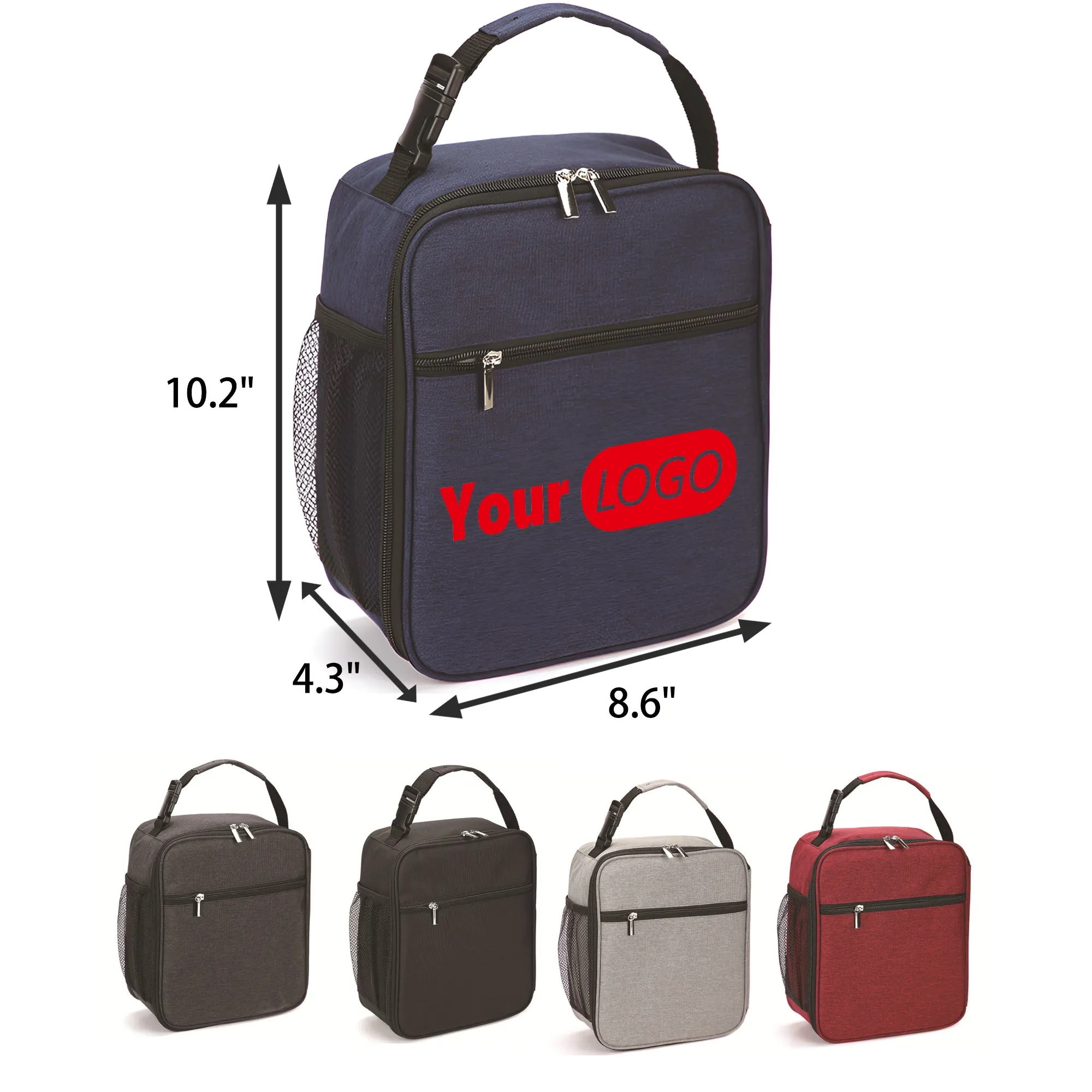 MOQ 50 PCS Portable Insulated Lunch Bag 3