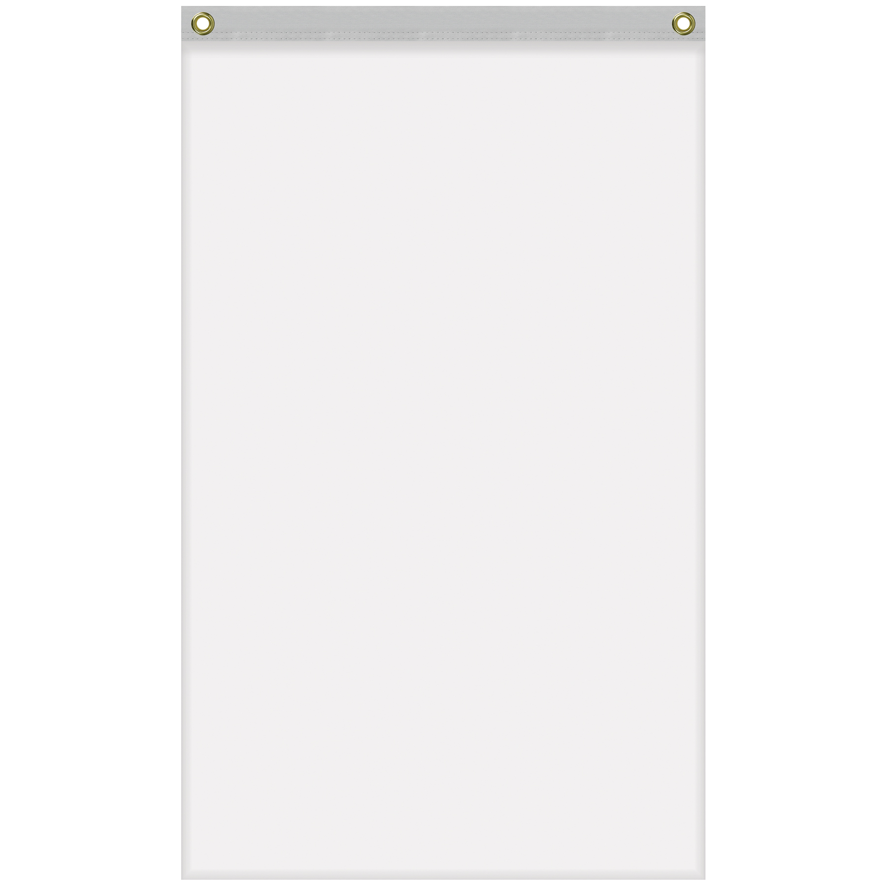 2.5' x 4' Promotional Polyester Single Reverse Vertical Flag 10