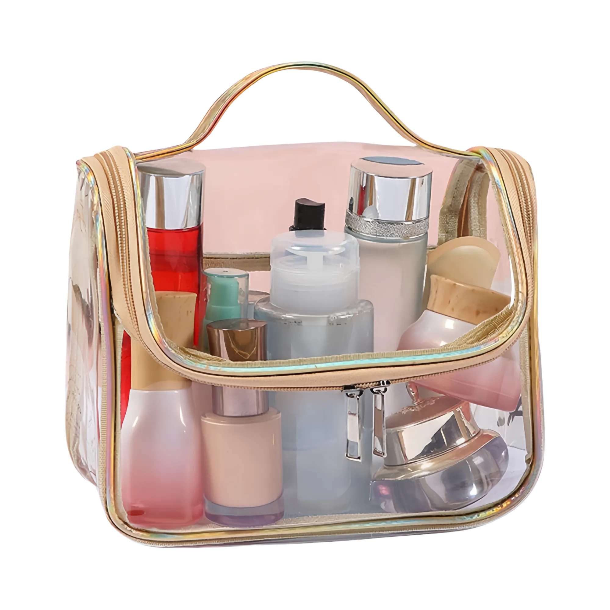 PVC Transparent Portable Cosmetic Bag 3