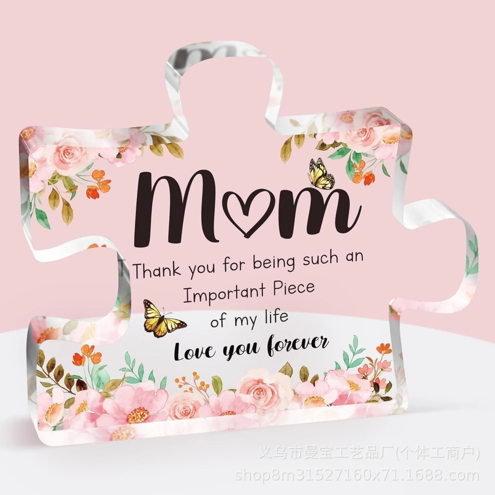Irregular Acrylic Pattern Blessing Gift 6