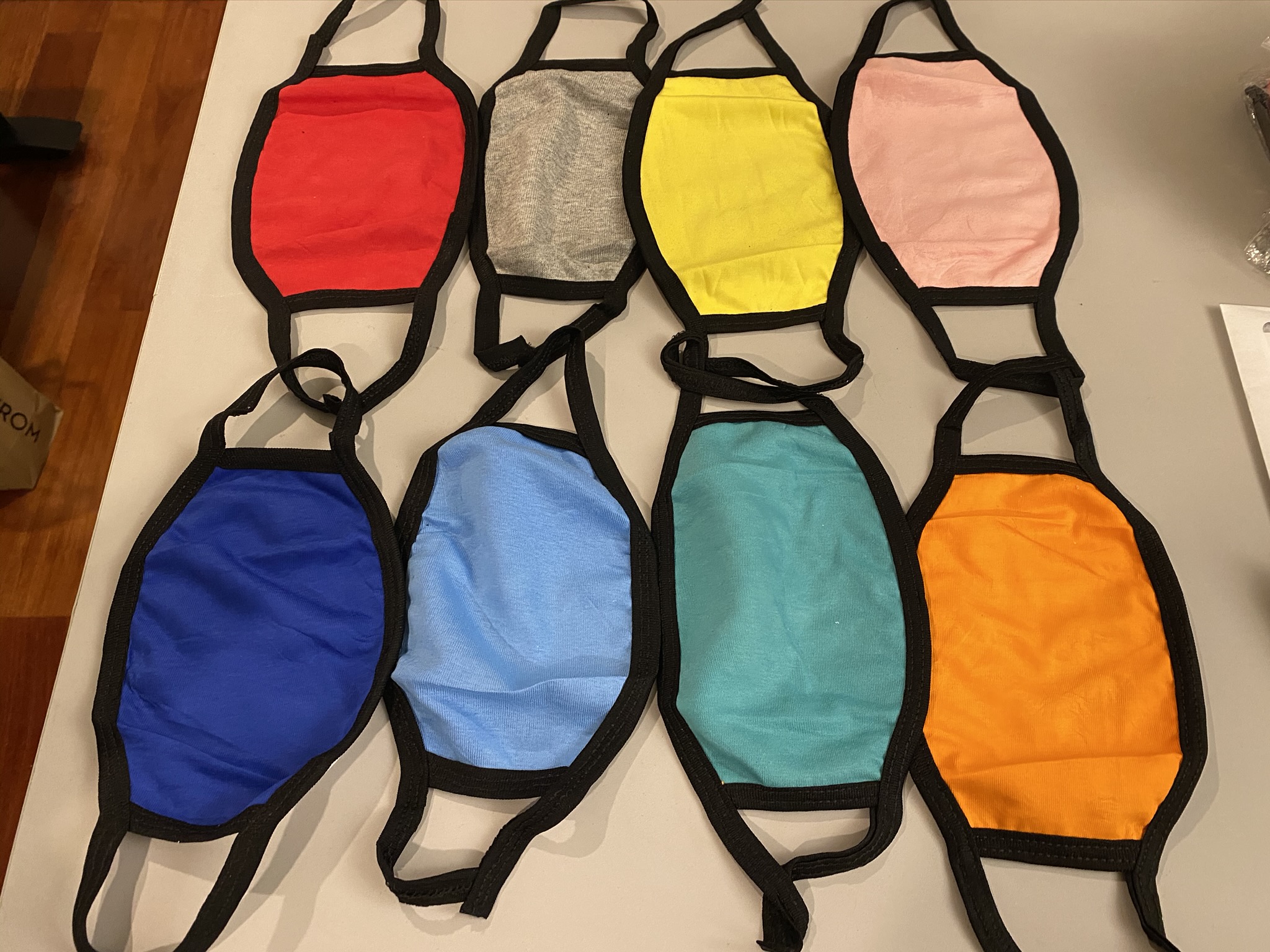 Colored Cotton Face Mask 11