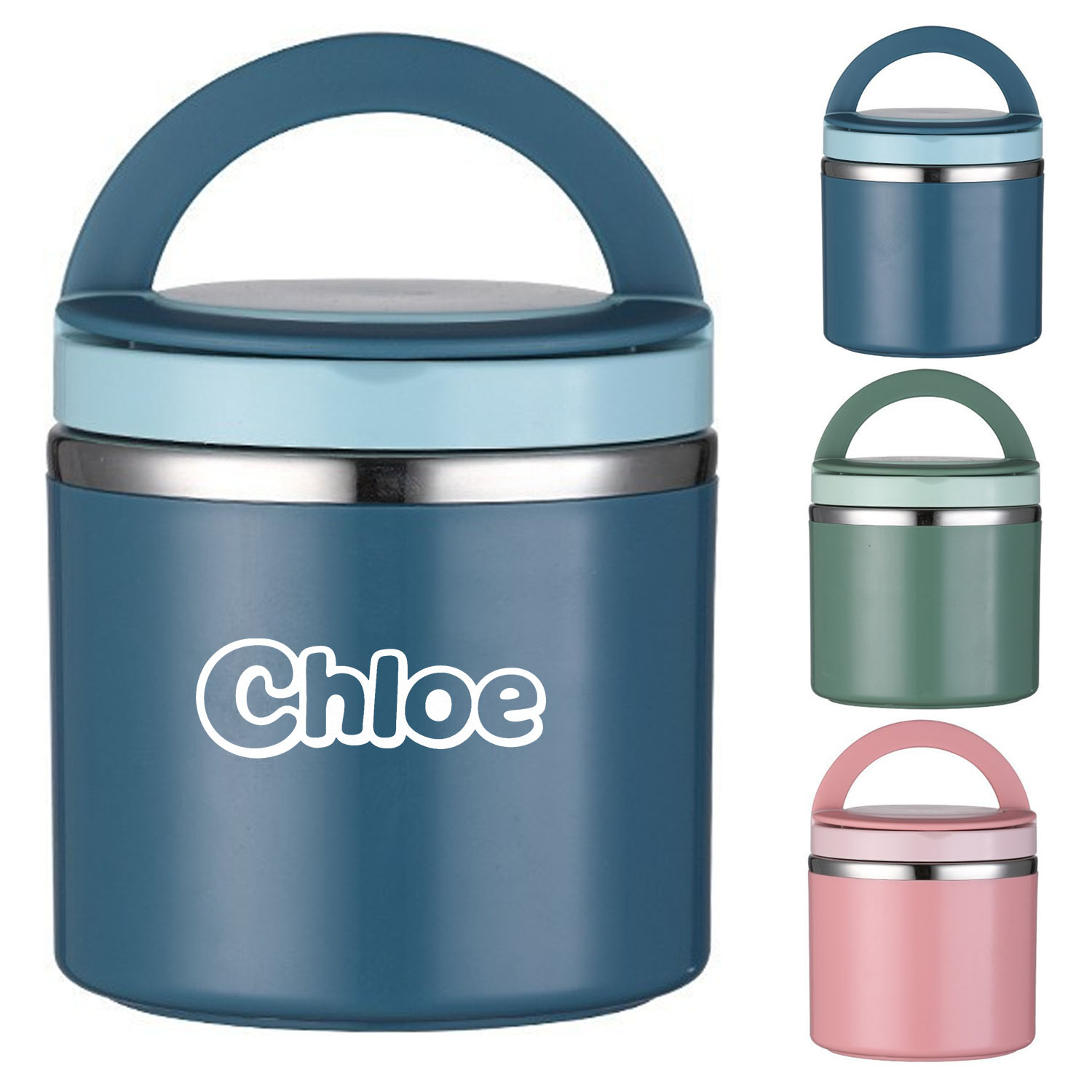 Large capacity food grade stainless steel lunch box 1