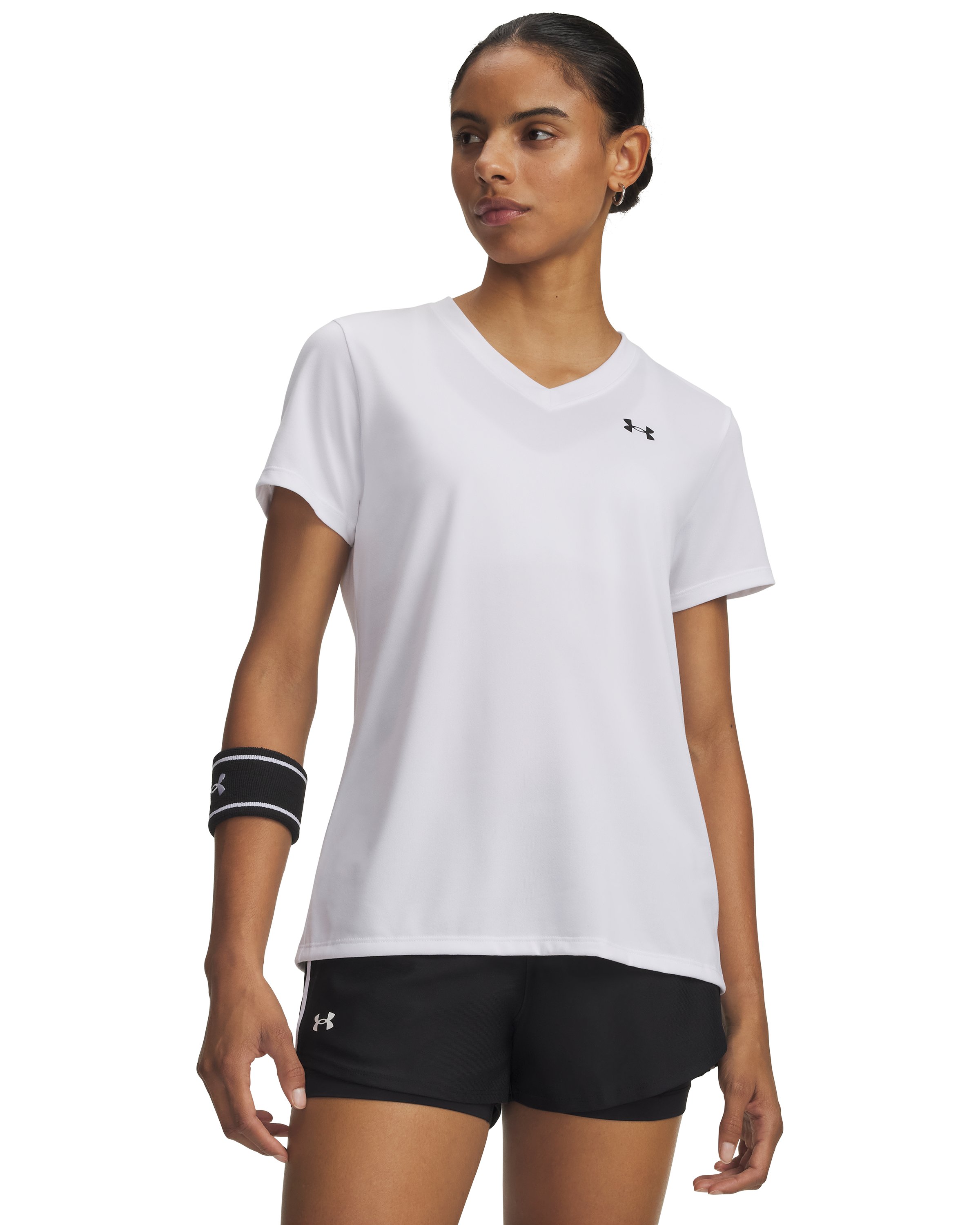 UA Tech Women's V-Neck Short Sleeve 4