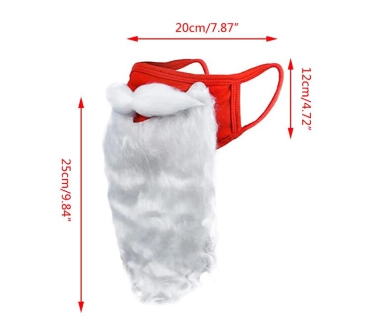 Santa Beard Mask 3