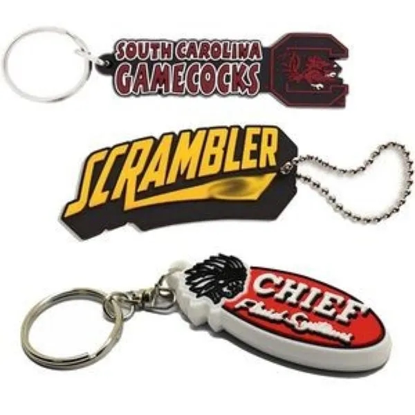 1.5" Custom 3D PVC Keychain 4
