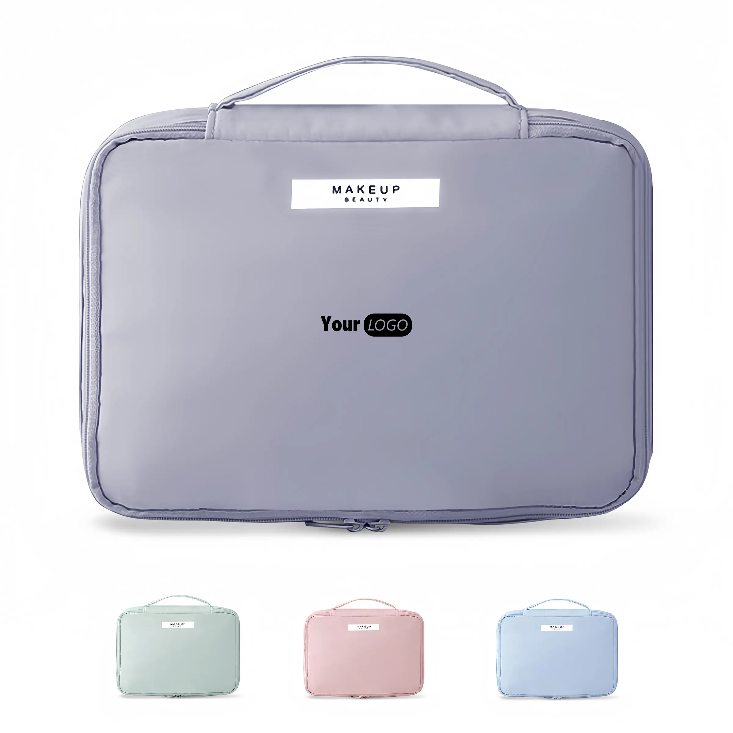 Polyester Portable Women's Cosmetic Bag 3