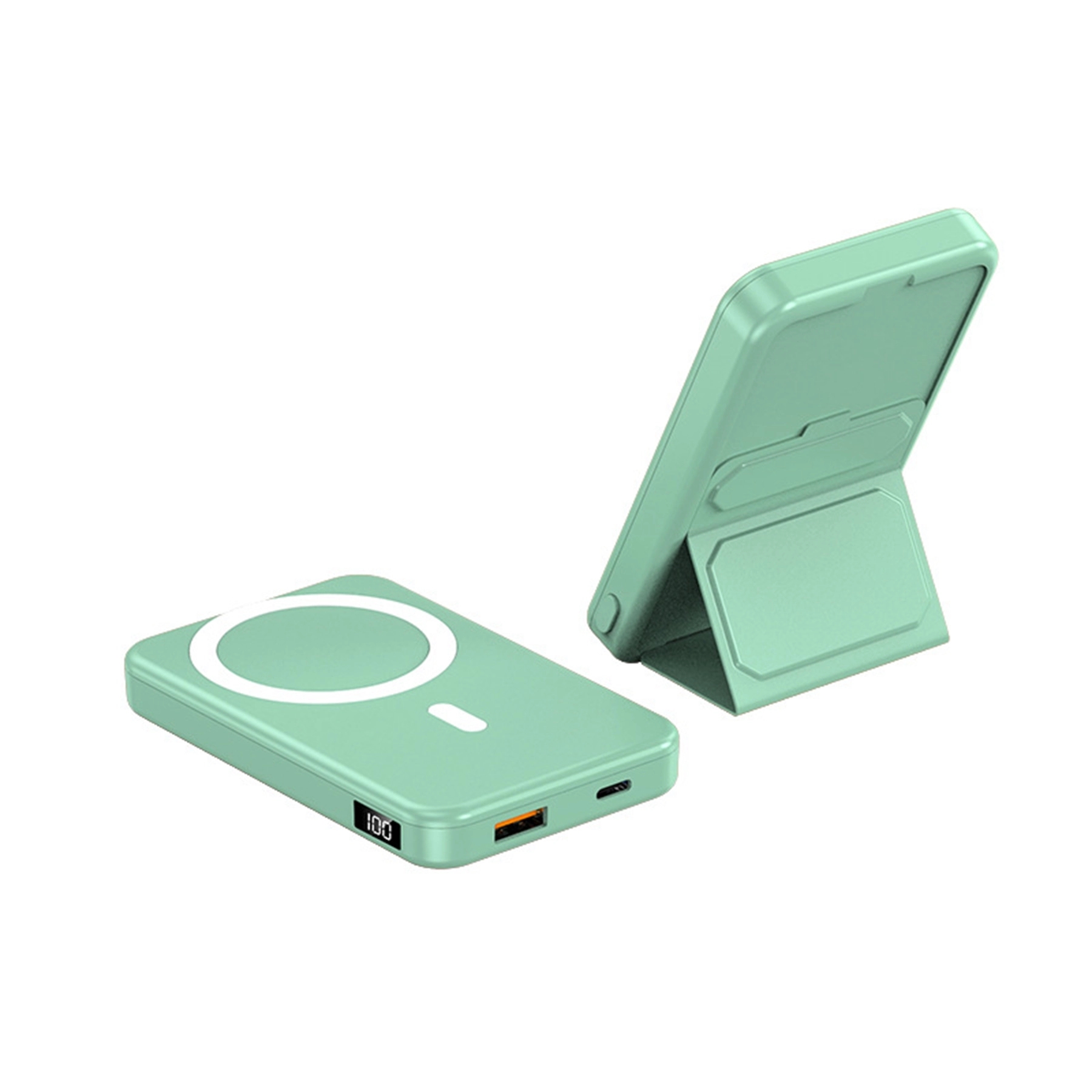 10000 mAh Magnetic Power Bank Wireless Charger 7