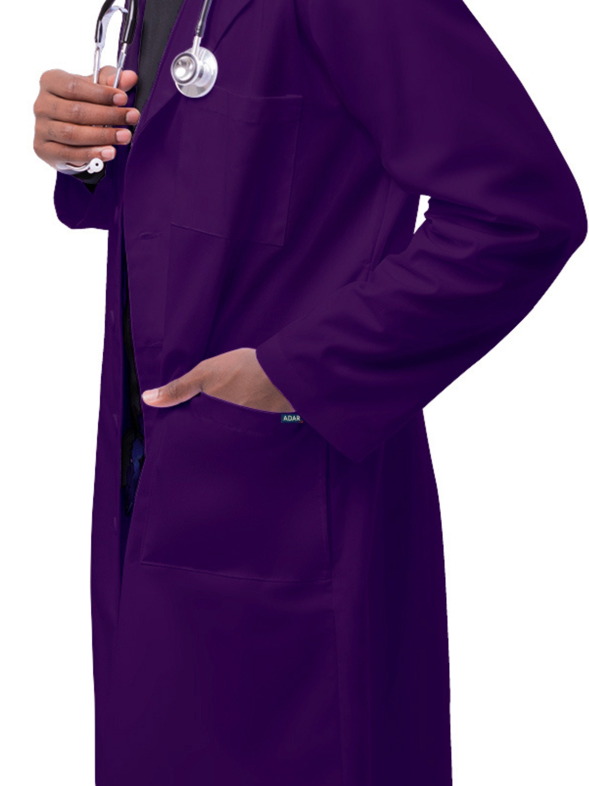 Adar - Universal - Unisex Five-Pocket 39" Lab Coat 26