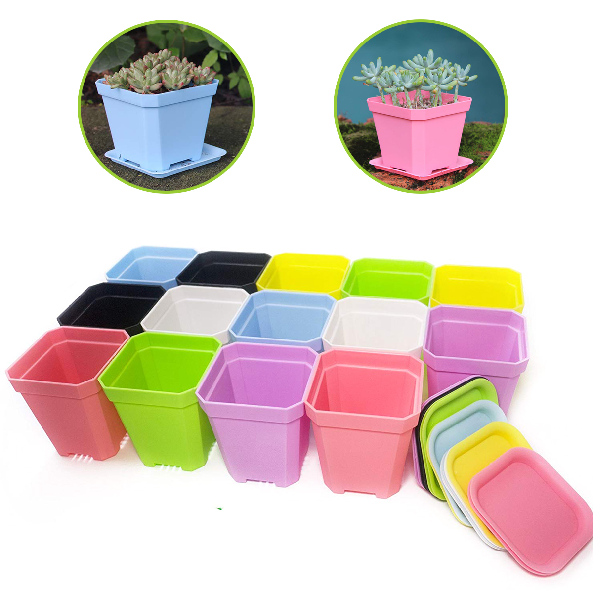 Mini Plastic Plant Pot 5
