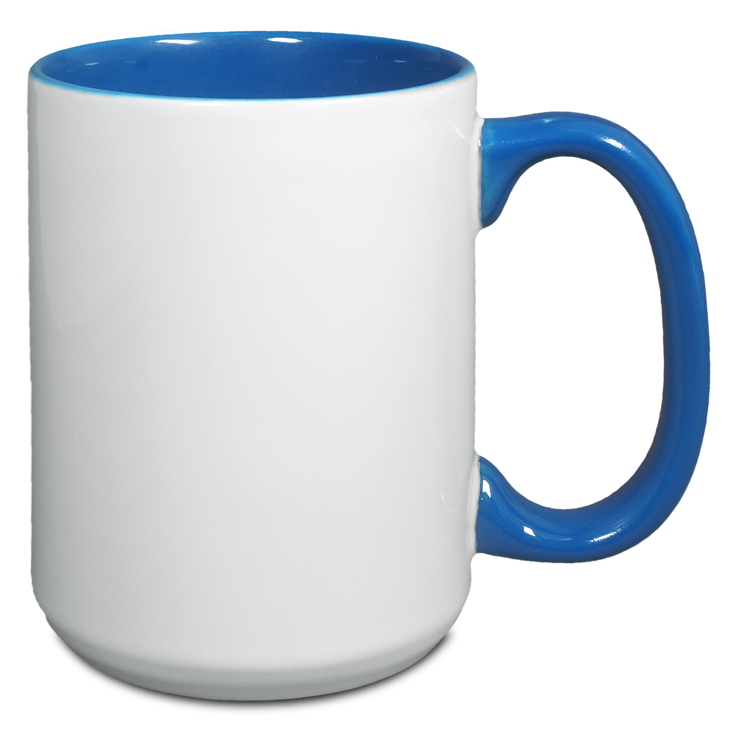 15 Oz. Mighty Two-Tone Mug w/C Shaped Handle 18
