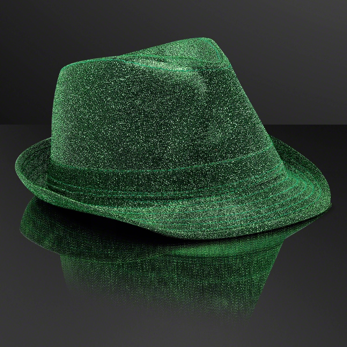 Snazzy Fedora Hat with Black Bands (NON-Light Up) 2
