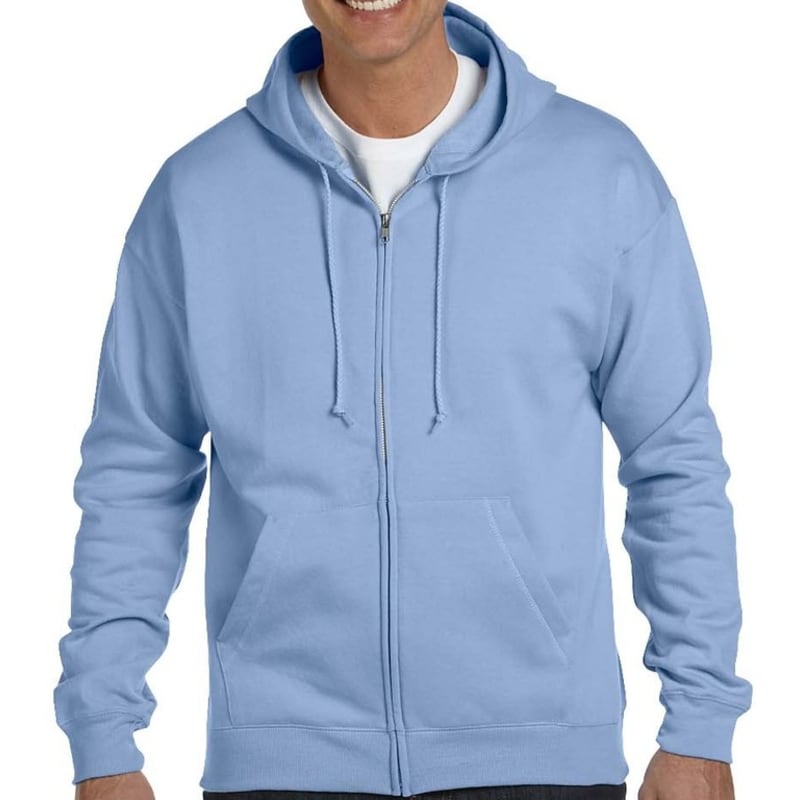 Hanes 7.8 Oz. ComfortBlend® EcoSmart® 50/50 Full-Zip Hoo 2
