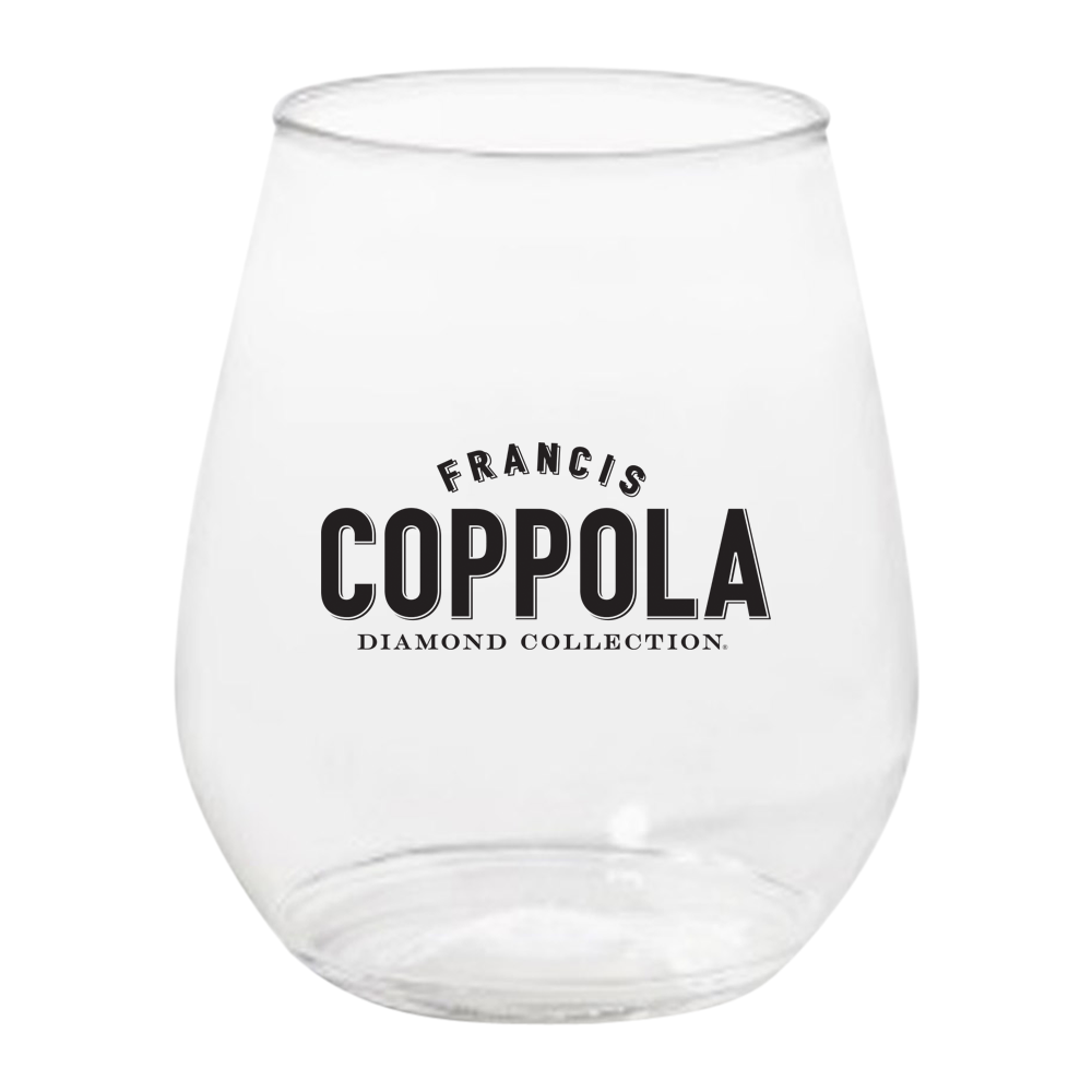 18oz Plastic Stemless Wine Glass 4