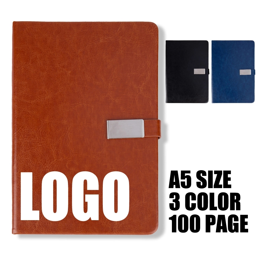 PU Leather A5 Business Conference Travel Journal Notebook 1
