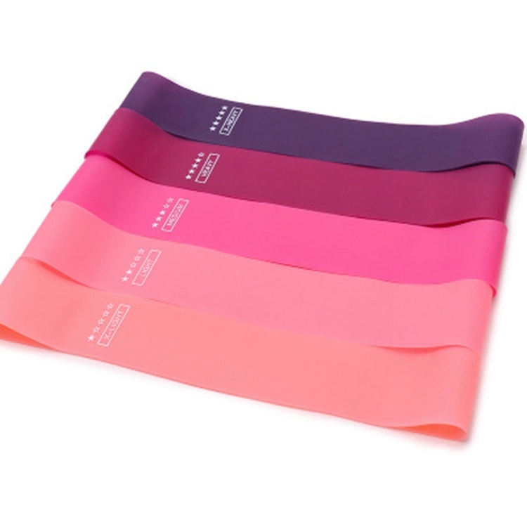 Silicone Yoga Stretch Band(Five piece set) 5
