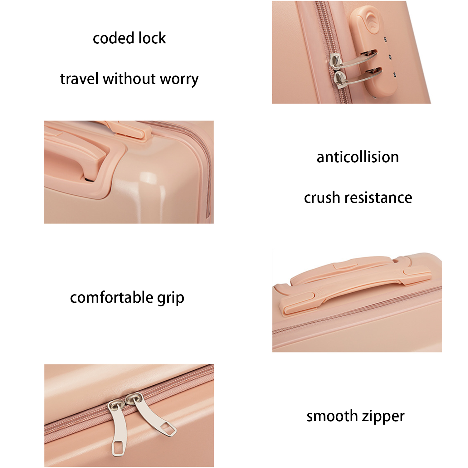 Multi-function coded lock Luggage 2