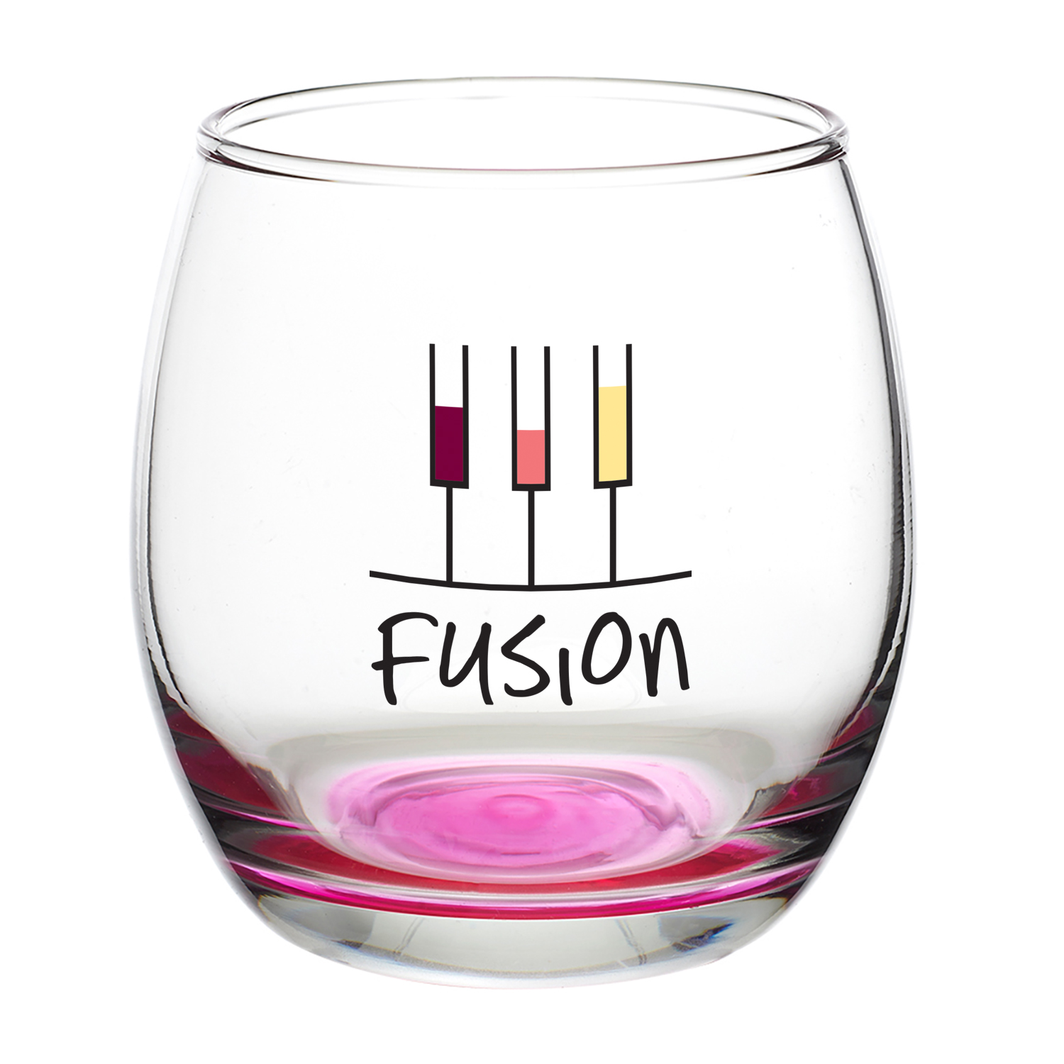 11.5 oz. Mikonos Stemless Wine Glasses 15