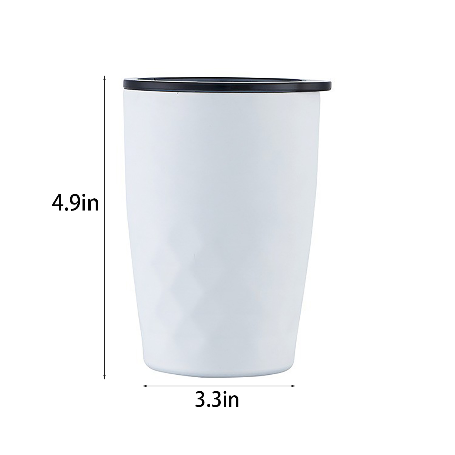16oz Stainless Steel Insulated Cup w/ Lid 3