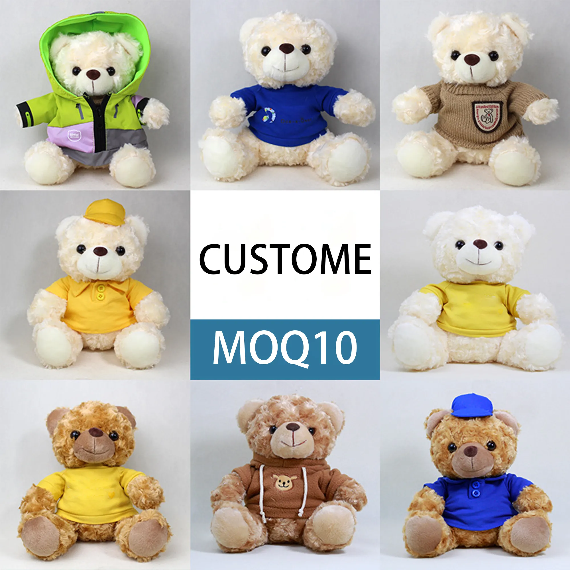 MOQ10 Teddy Bear Plush 3