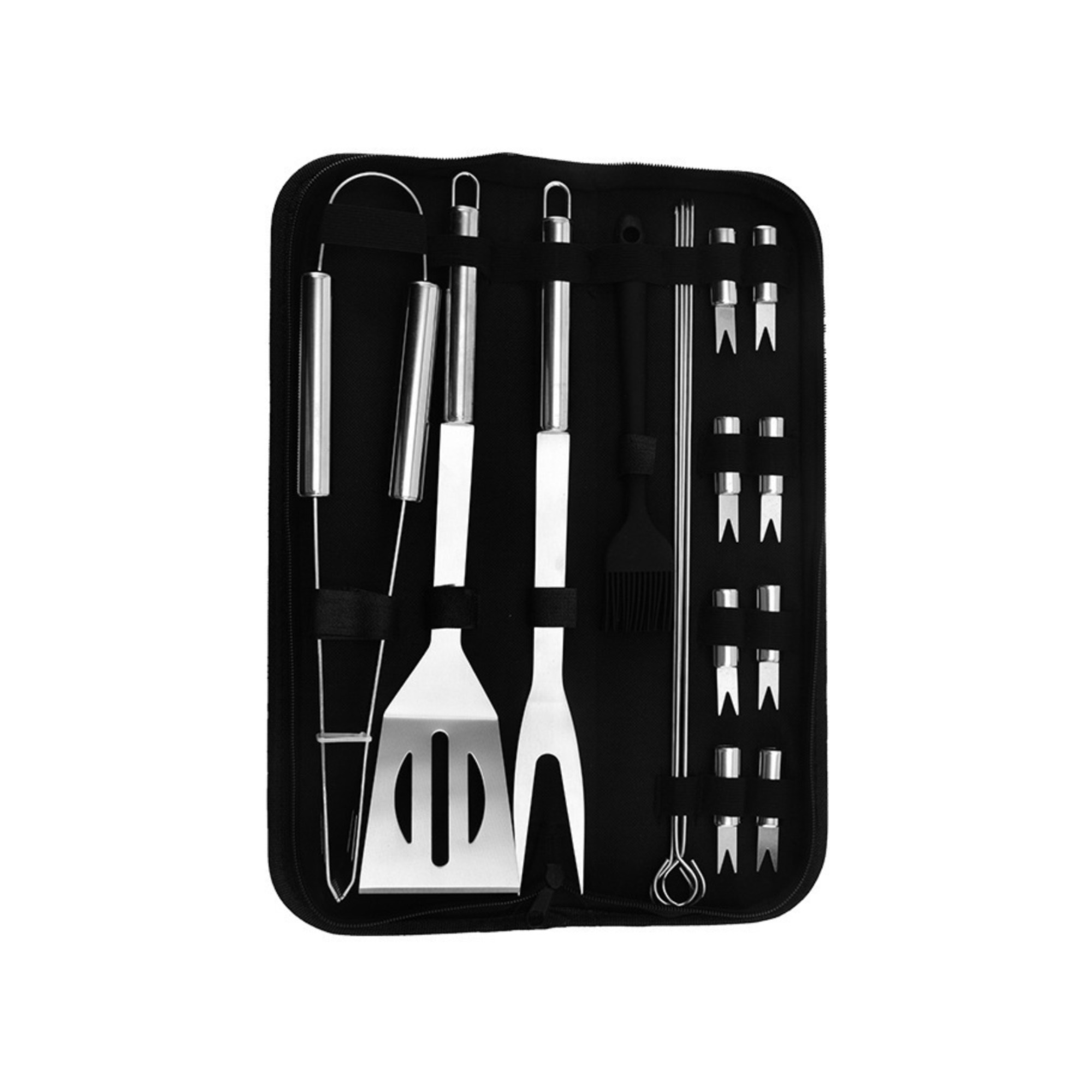 Sixteen Piece Barbecue Grill Tool Set 4