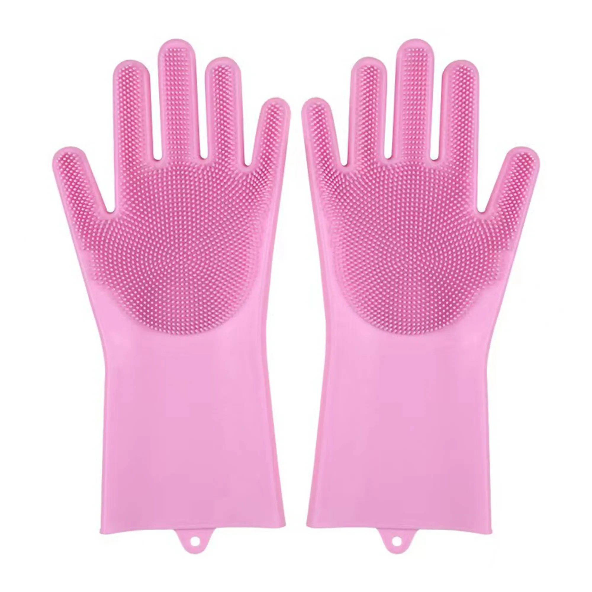 Silicone Cleaning Sponge Gloves 4