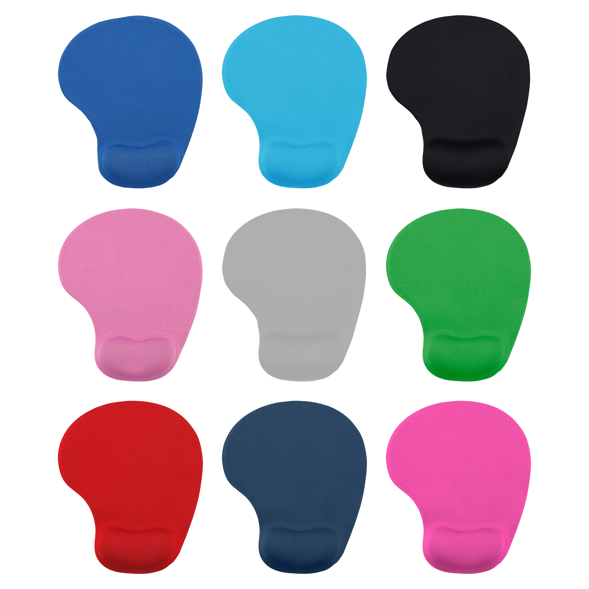 Ergonomic Silicone Mouse Pad, Multi-Color 1