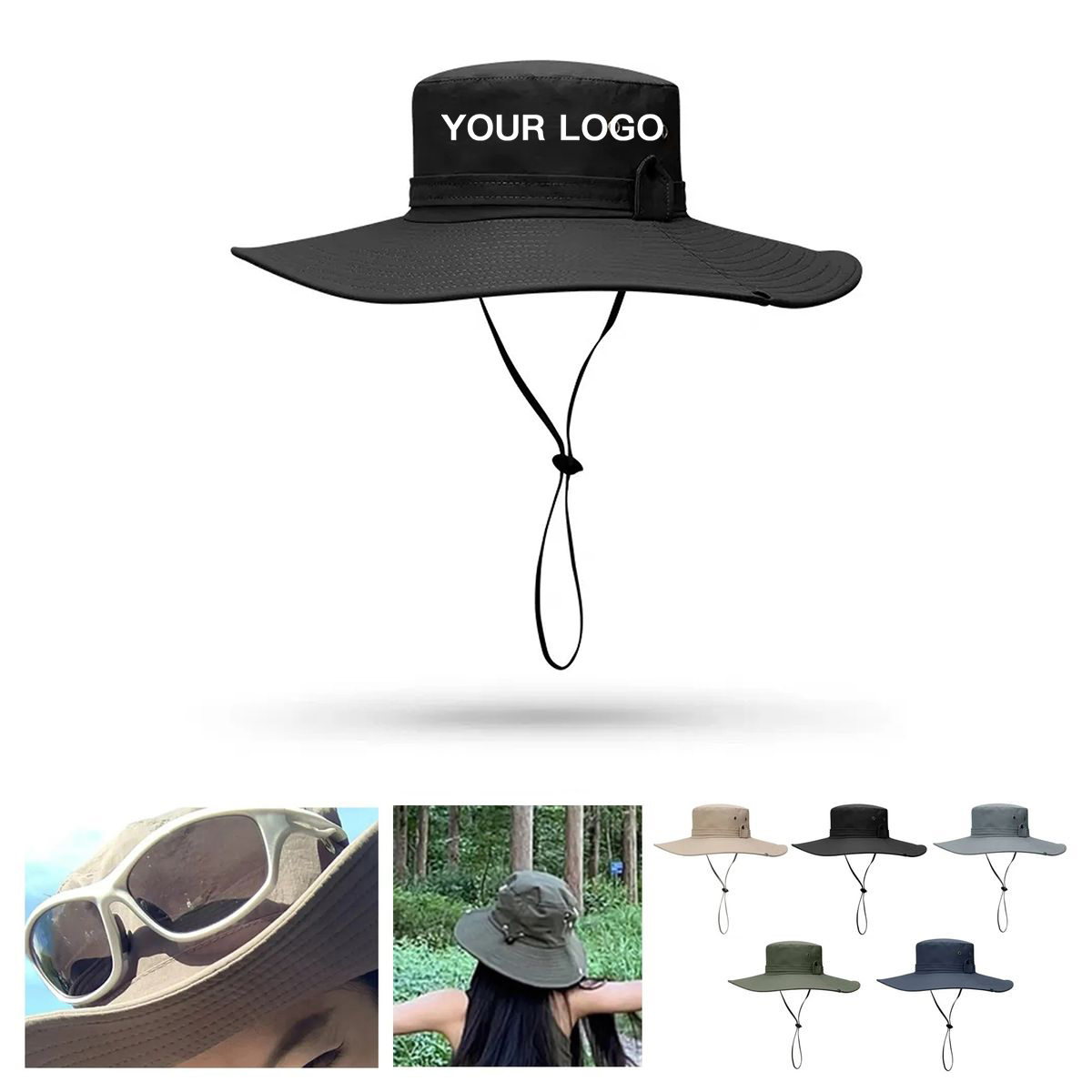 Polyester Outdoor Bucket Hat for Summer 4