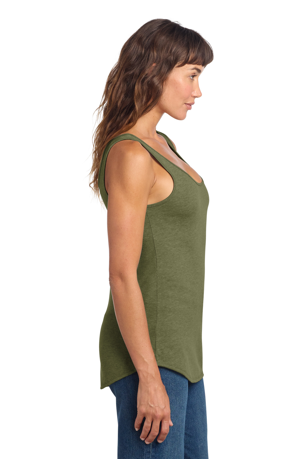 District Women's Perfect Tri Relaxed Tank DT151 64