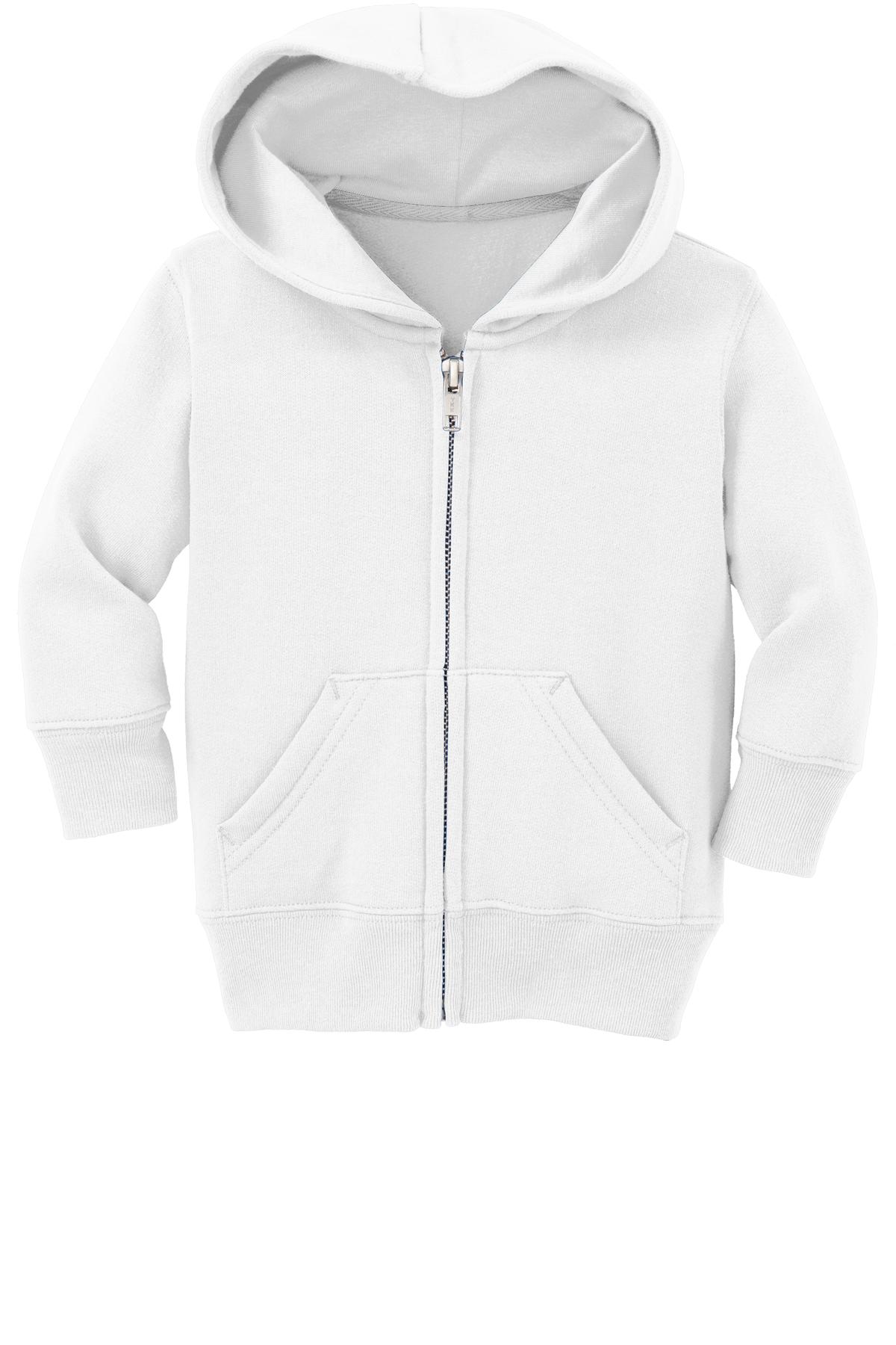 Port & Co Infant Core Fleece Full-Zip Hooded Sweatshirt. CAR78IZH 39