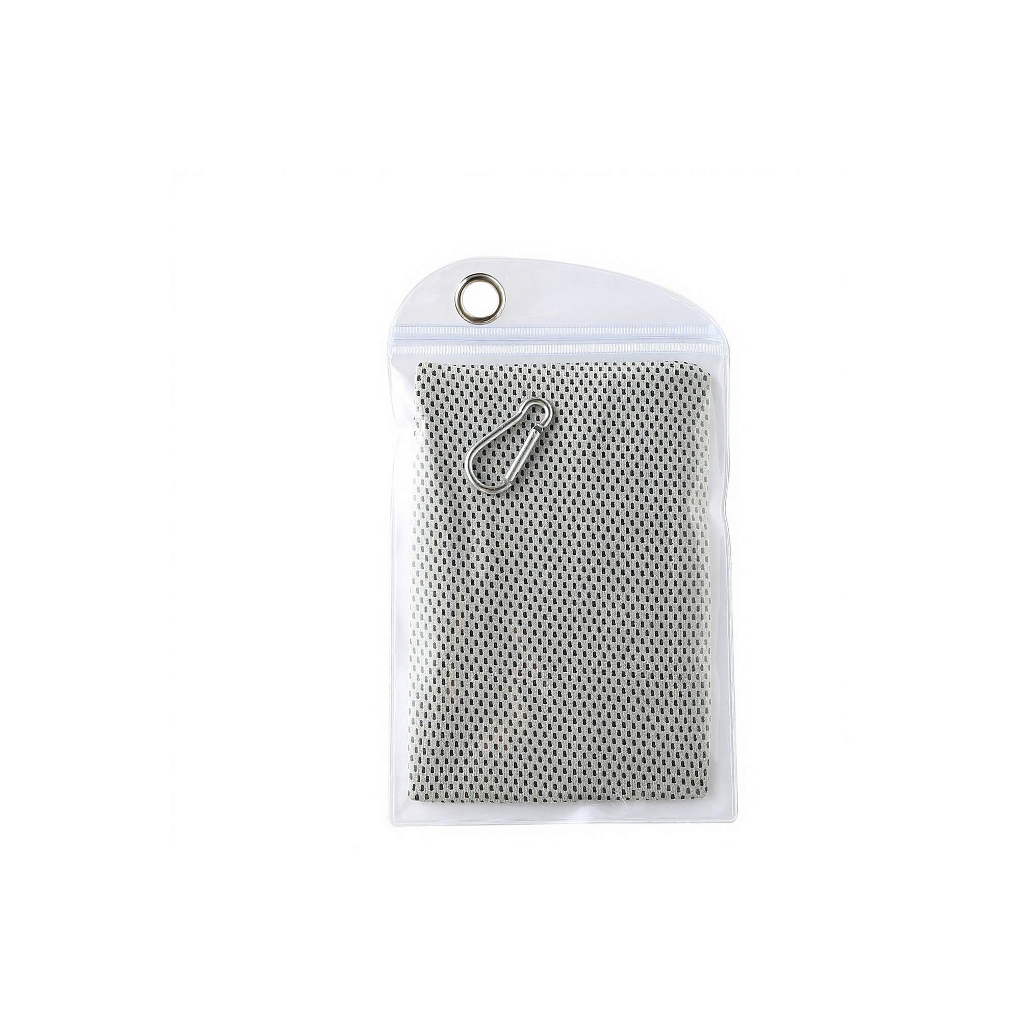 Cooling Mesh Towel With Carabiner 35.4" x 12" 2
