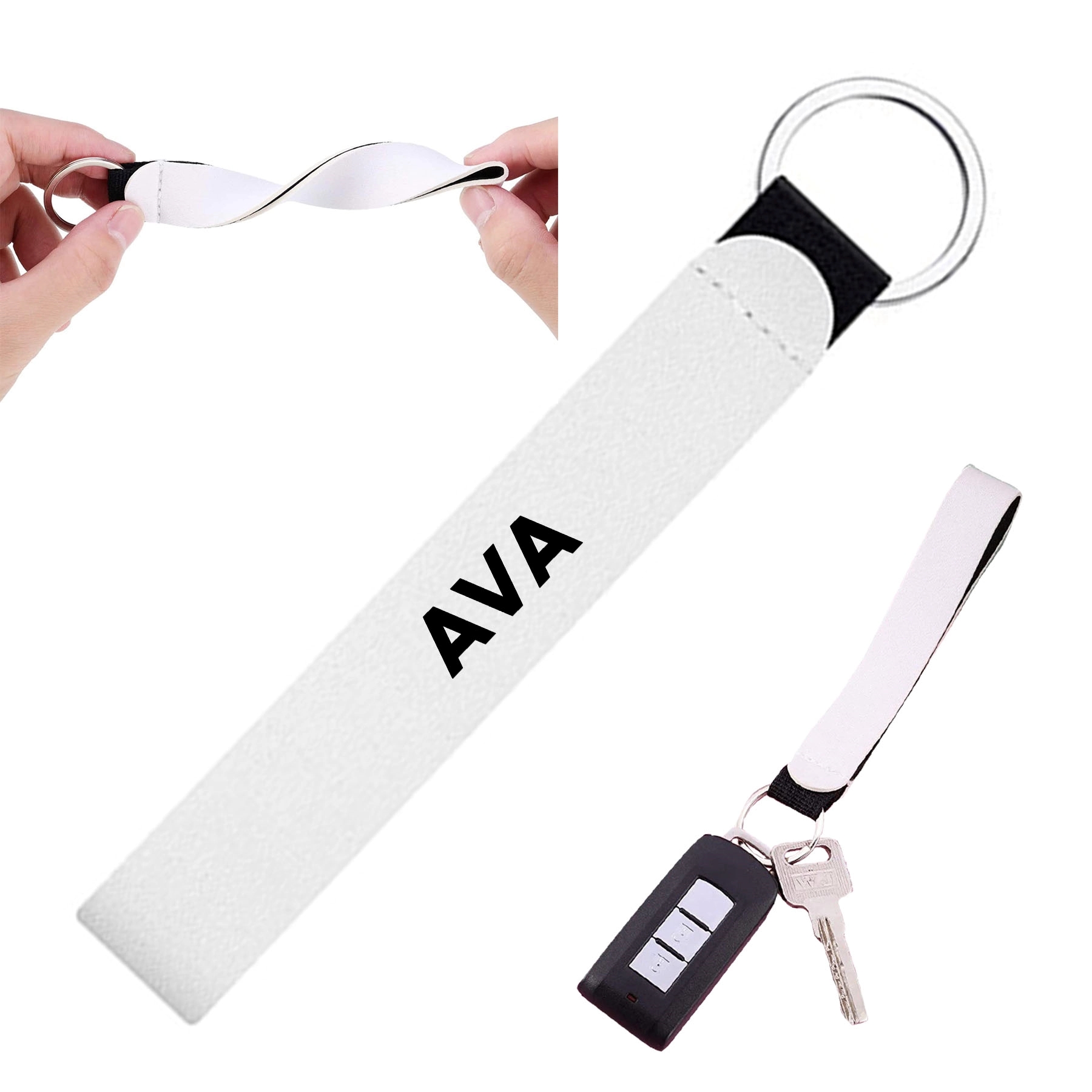 Neoprene Keychain 2