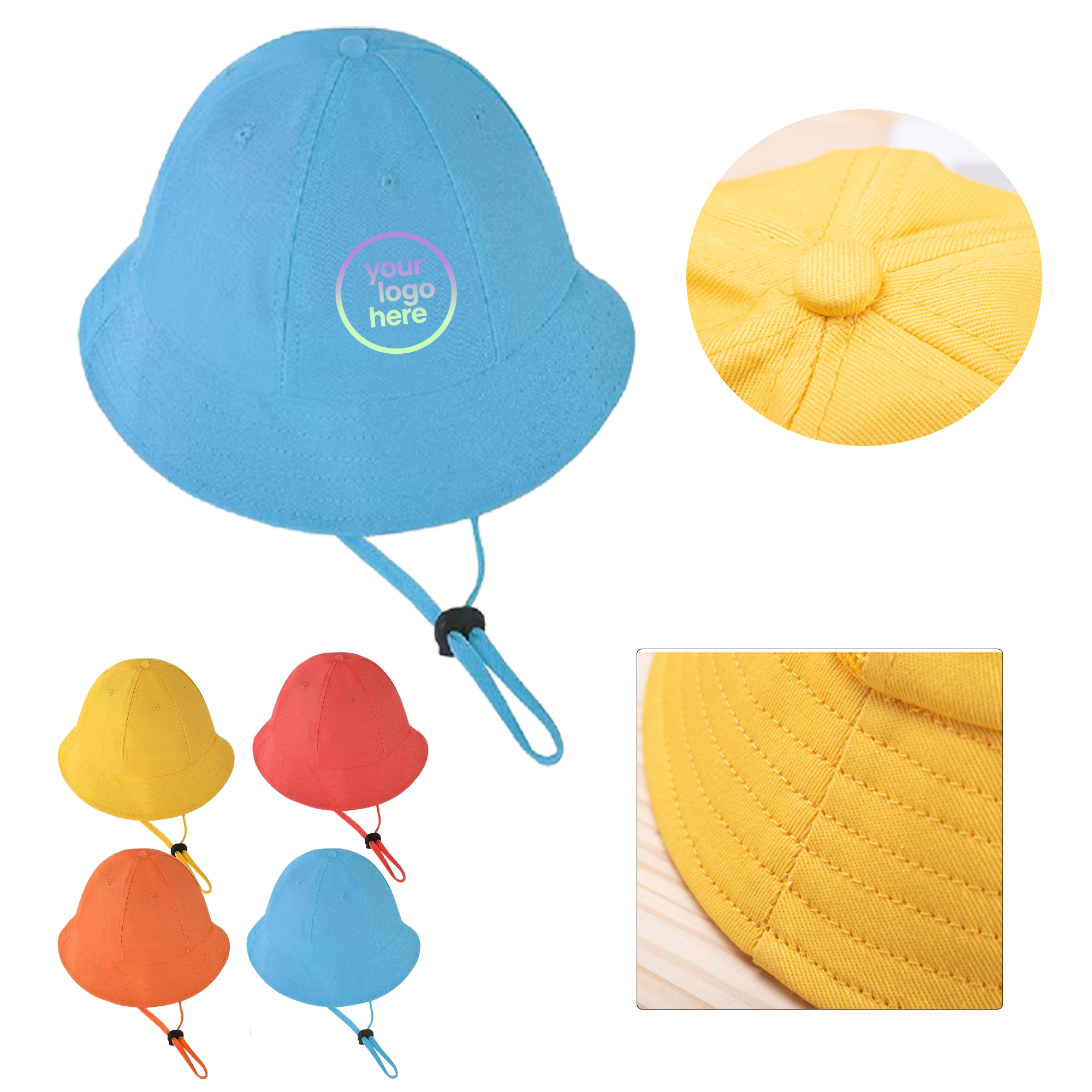 MOQ:10pcs Personalized Wide Brim Summer Hat 1