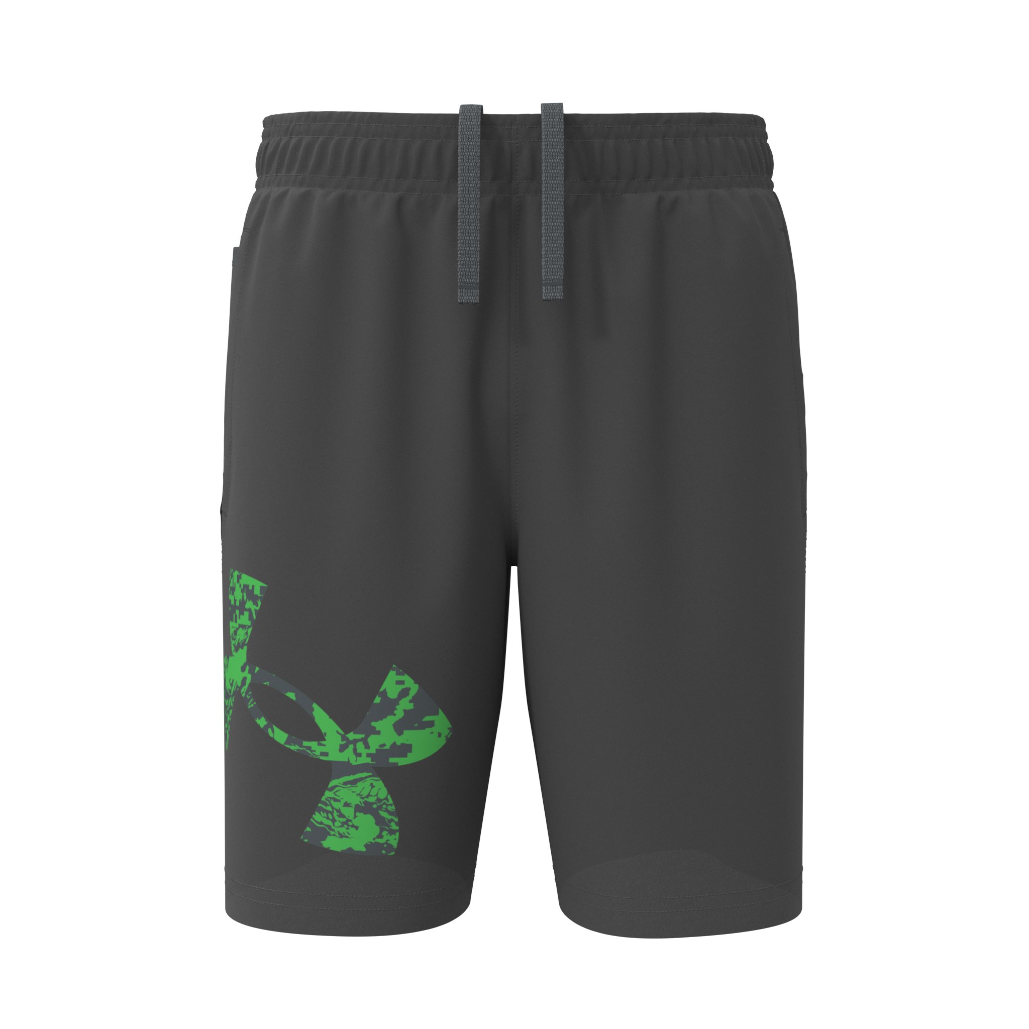 Boys' UA Woven Printed Symbol Shorts  2