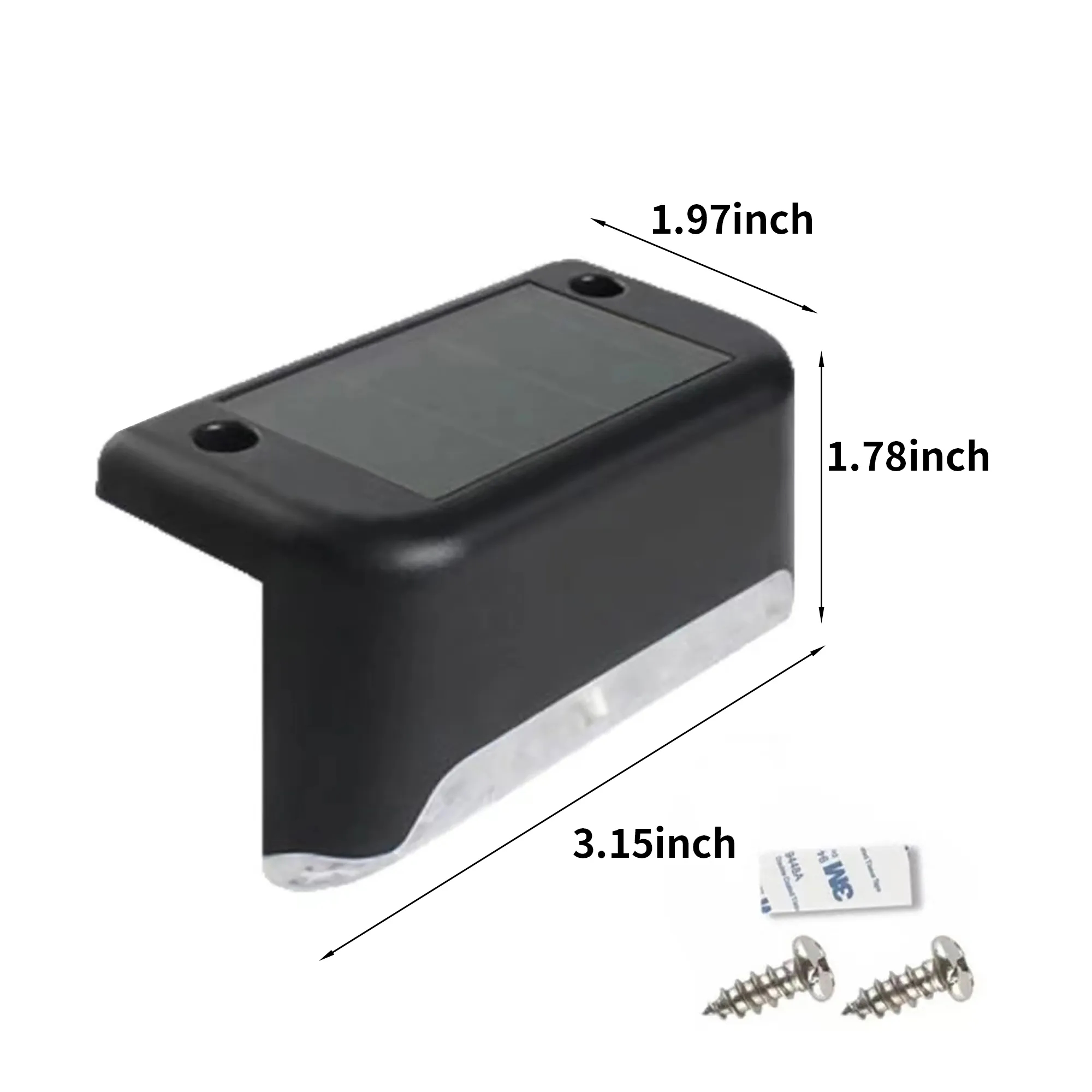 Waterproof ABS Solar Deck LED Light 3
