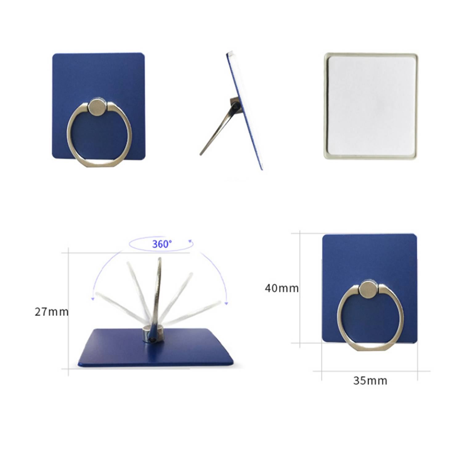 Popular zinc alloy mobile phone holder grip 1