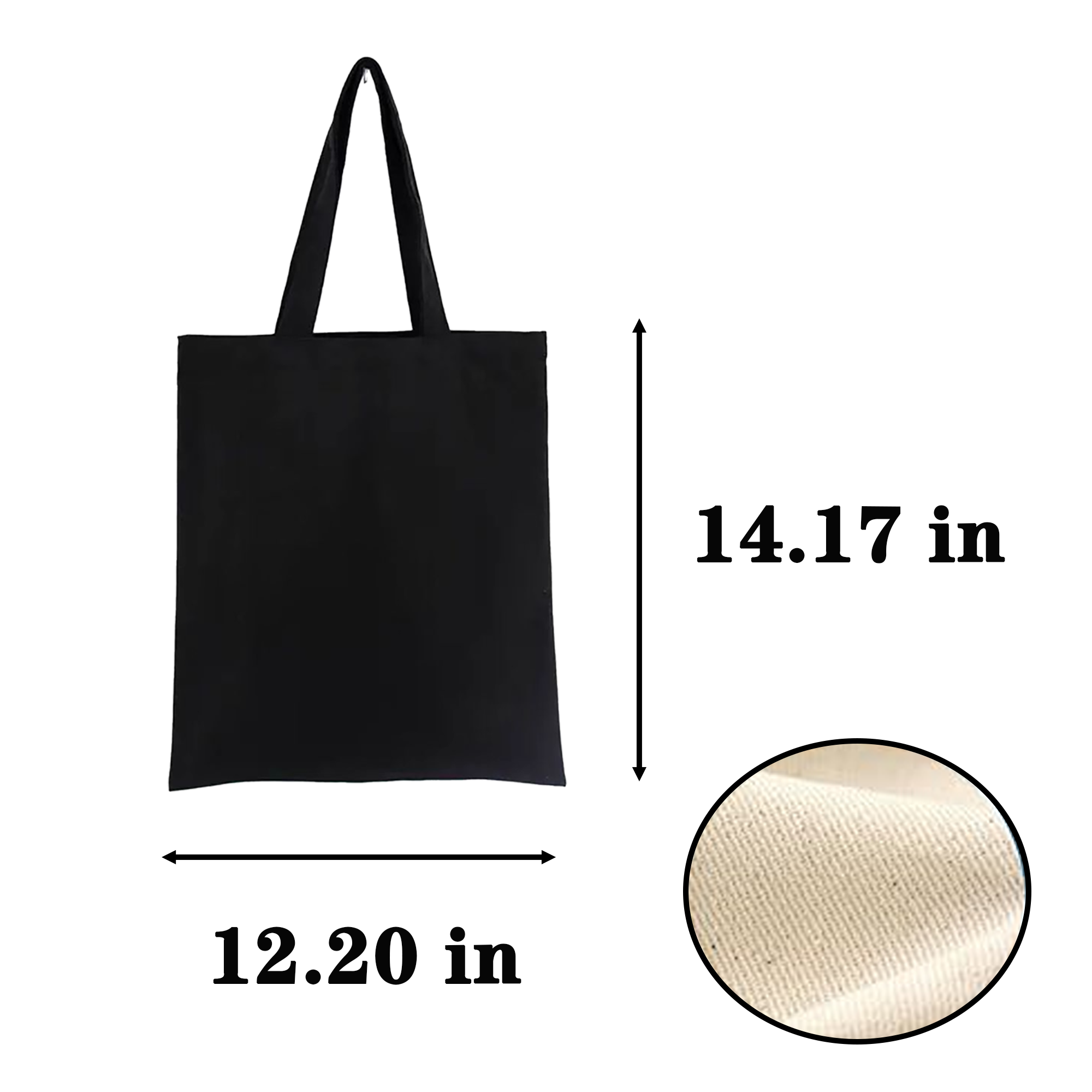 Universal Portable Canvas Bag, custom tote bag with logo imprint 5