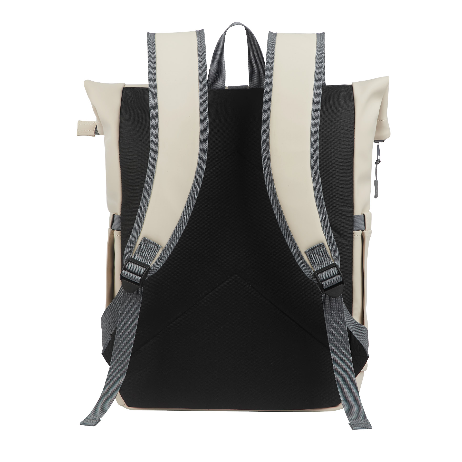 Casey PU Roll-Top Laptop Backpack 7