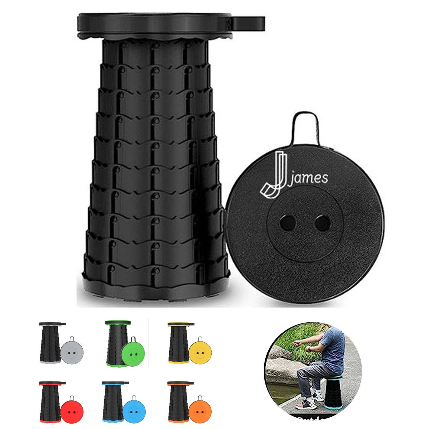 Outdoor Portable Folding Stool 1
